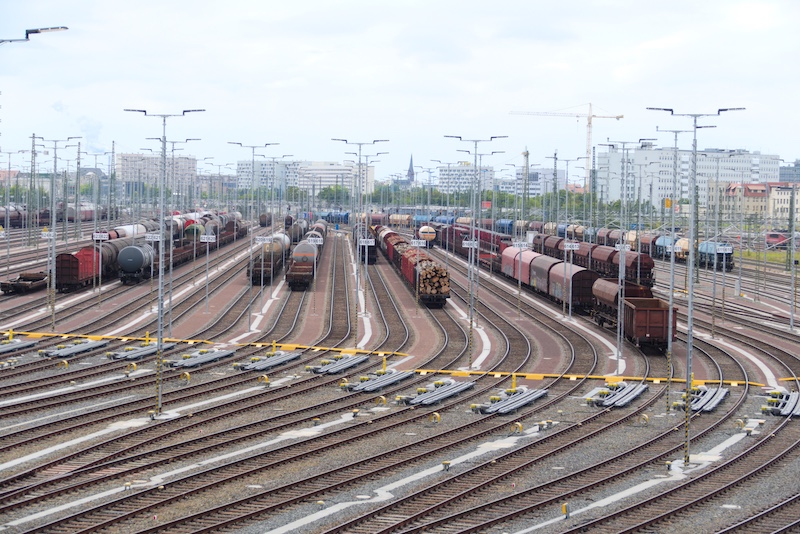 Güterbahnhof In Halle an der Saale Güterbahnhof In Halle an der Saale