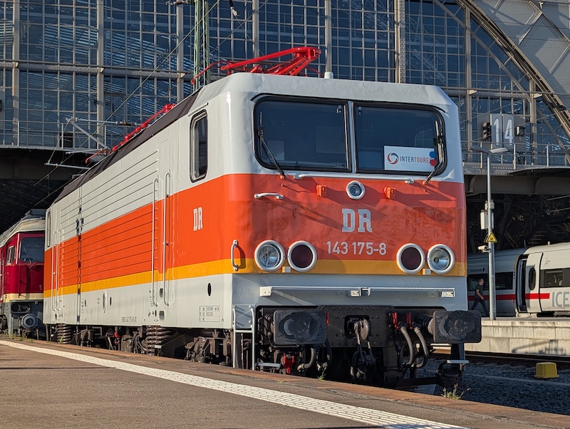 91 80 6143 175-8 D-ITX zum "Tag der Schiene 2025" in Leipzig